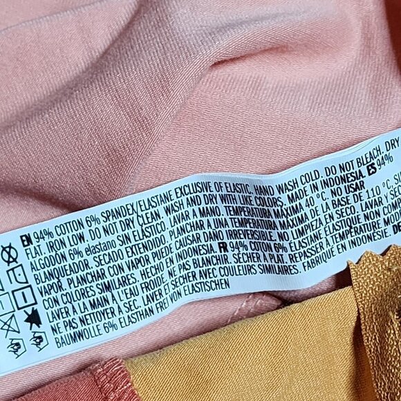 NWT NEW FOREVER 21 Orange Pink Sleeveless Body Suit Womens Size M Medium - Picture 4 of 5